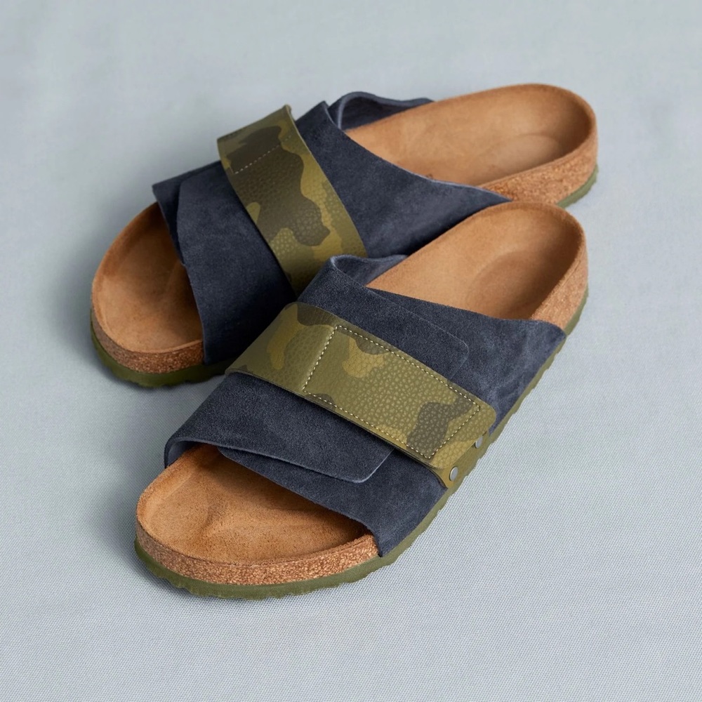 EUC Birkenstock Kyoto Midnight Suede Limited Edition Narrow Width Select Size -